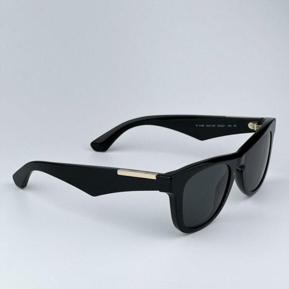 Burberry BE4426 300187 BRAND NEW Sunglasses Black Grey Square Unisex main image 4
